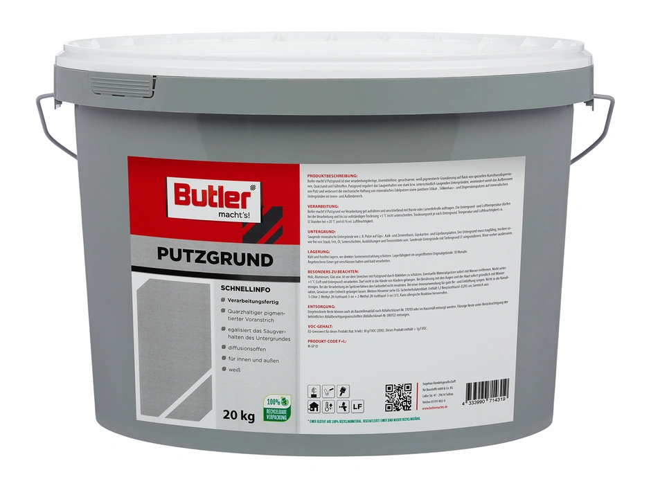 BUTLER PRO Putzgrund gebrauchsfertig 20 kg | Wertheimer Online-Shop