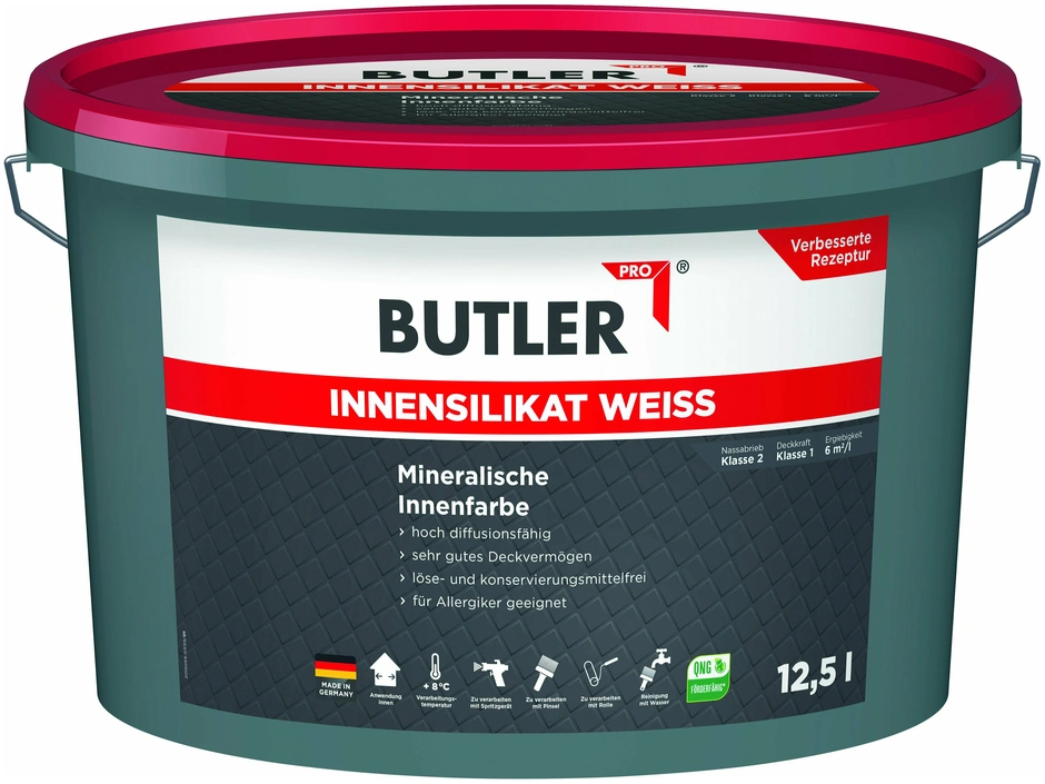 Butler PRO Innensilikat weiß 12,5 l | Wertheimer Online-Shop